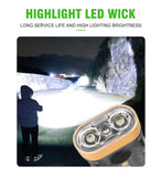 Mini Portable LED Light Rechargeable Emergency Lamp W/Clip & Magnet