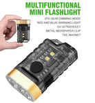 Mini Portable LED Light Rechargeable Emergency Lamp W/Clip & Magnet