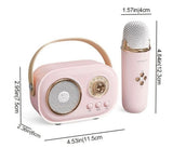Mini Bluetooth Karaoke Wireless Mic Speaker Set | C20 PLUS | 4 Colours