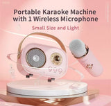 Mini Bluetooth Karaoke Wireless Mic Speaker Set | C20 PLUS | 4 Colours