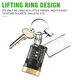 Mini Portable LED Light Rechargeable Emergency Lamp W/Clip & Magnet