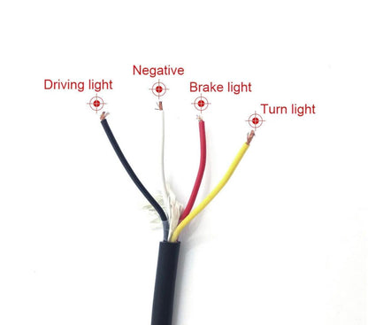 Pair 10LED Trailer Lights Tail Lamp Stop Indicator 12V&24V