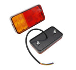 Pair 10LED Trailer Lights Tail Lamp Stop Indicator 12V&24V