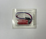 MAXELL ER17/33 3.6V 1600mAh PLC Battery W/Black Plug
