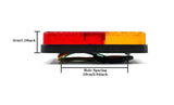 Pair 10LED Trailer Lights Tail Lamp Stop Indicator 12V&24V