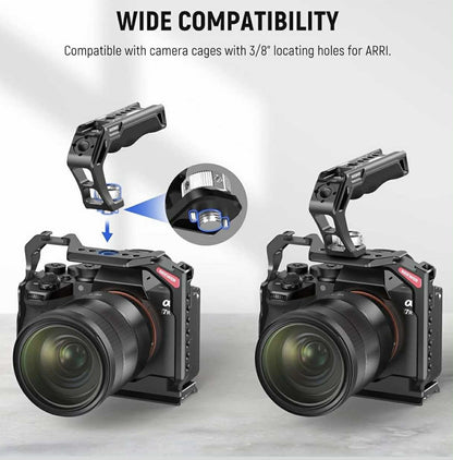 NEEWER Camera Top Handle ARRI Grip Camera Cage | CA007