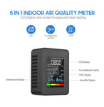 5 in 1 Air Quality Detector Indoor Meter Monitor | BC125