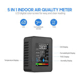 5 in 1 Air Quality Detector Indoor Meter Monitor | BC125