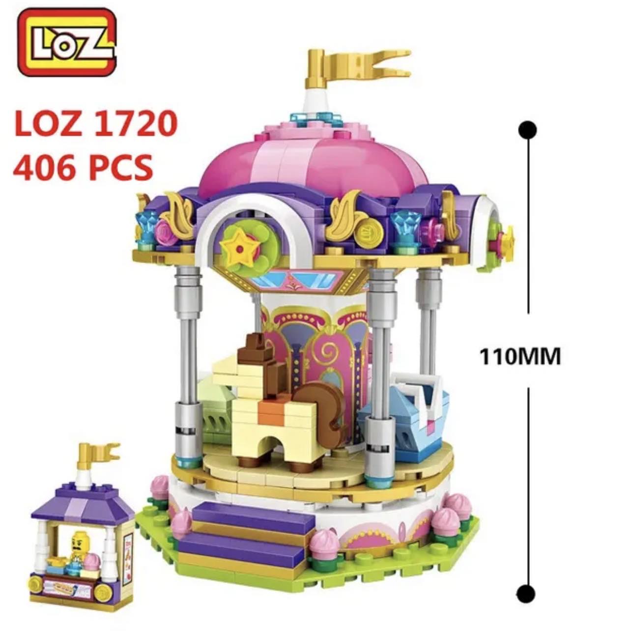 LOZ Mini Blocks Amusement/Theme Park Category | 3 Set