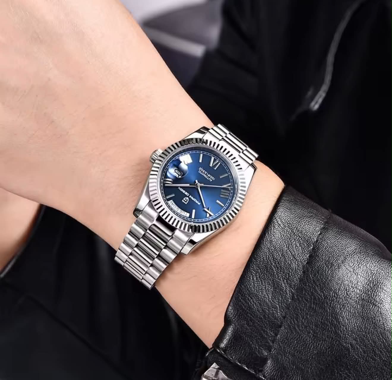 Pagani Design PD-1783 Men Automatic Luxury Watch W/Date Day Display