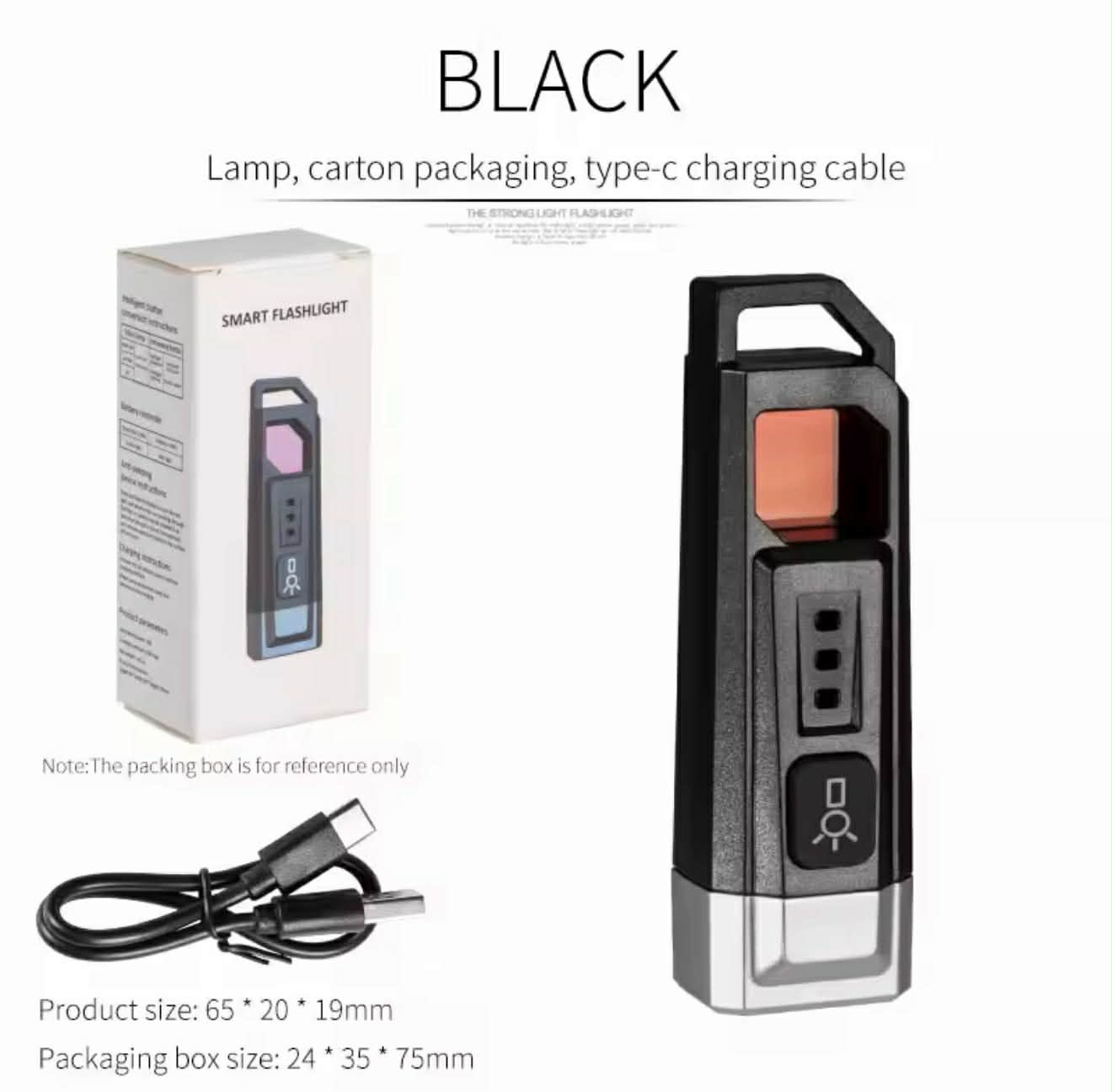 Mini Hidden Camera Detector Torch Keychain