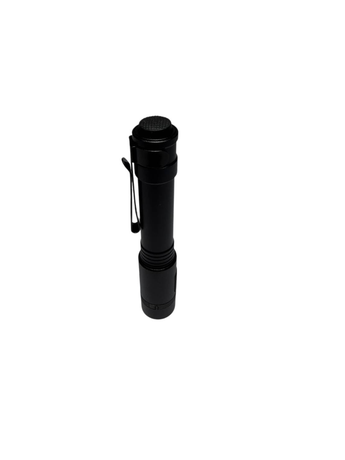 Rechargeable Mini Pocket Flashlight Pen Torch W/Clip | 2 Size