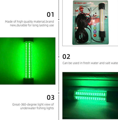 Underwater Submersible 126 LED Green Night Fishing
