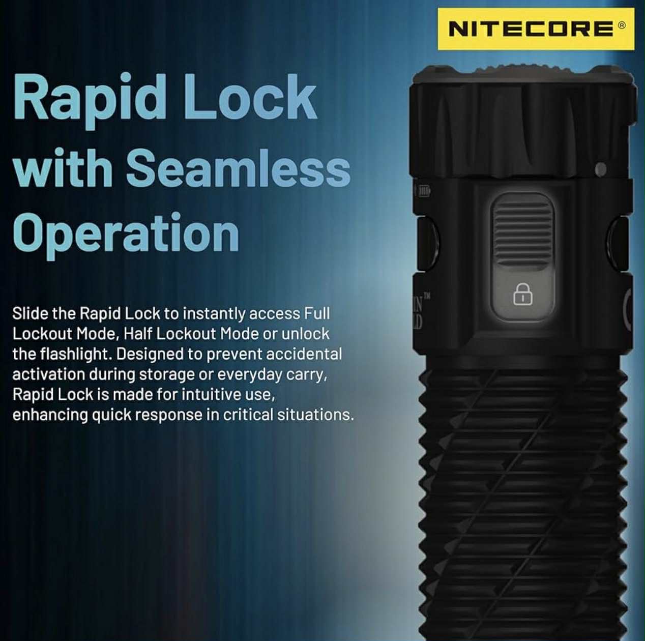 NITECORE Lumin Shield EDC35 5000LM Torch