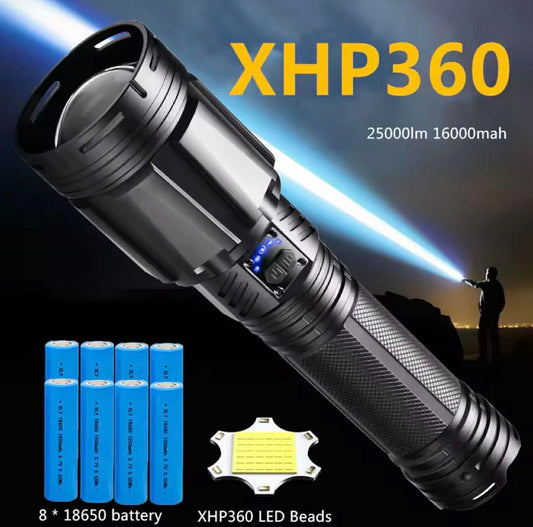 Super Bright XPH360 Large Capacity Flashlight | G999