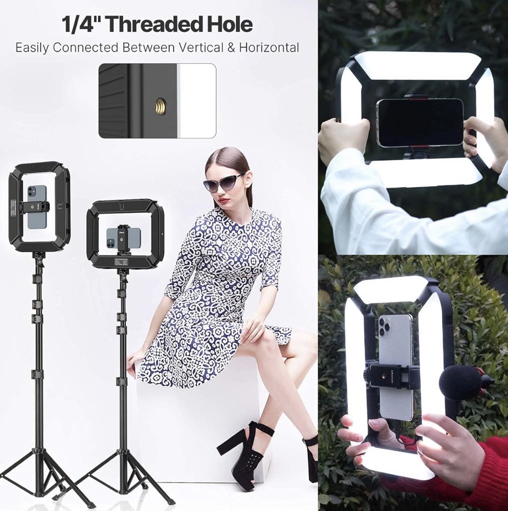 ULANZI U200 Phone Camera Ring Light Video Rig
