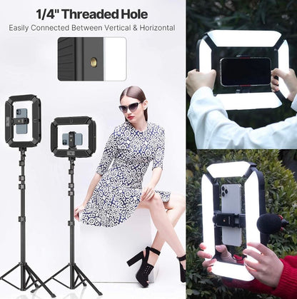 ULANZI U200 Phone Camera Ring Light Video Rig