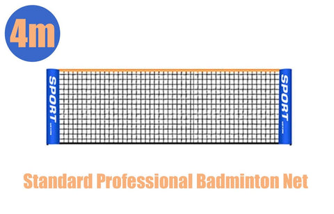 Standard Professional Badminton Net Volleyball Tennis | 4m