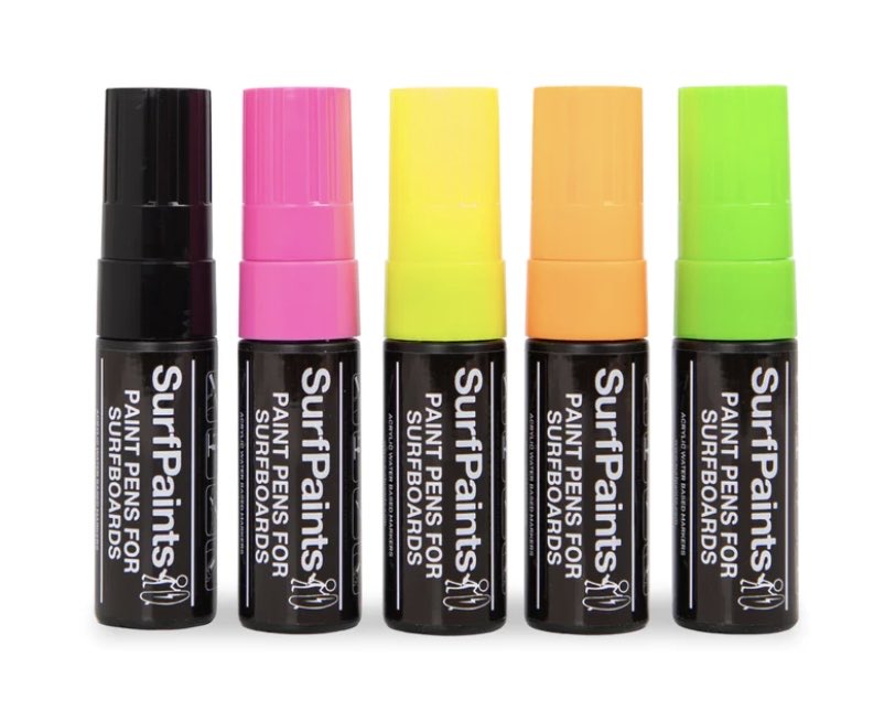 SurfPaints FLURO Set - Size 15mm Square Nibs