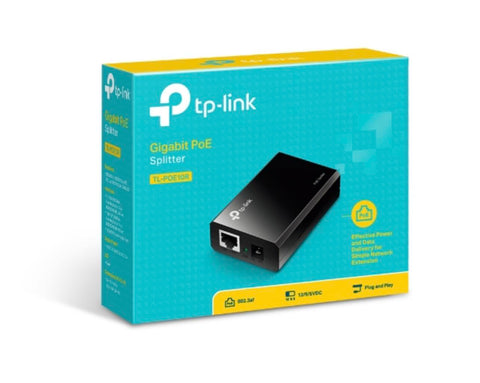 tp-link TL-POE10R Gigabit PoE Splitter | Plug & Play