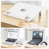 Portable Lap Desk Tablet iPad Book Drawing Stand W/Book Clip