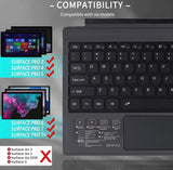 Smart Wireless Keyboard For Microsoft Surface Pro 3/4/5/6/7 | SF-1089D-C