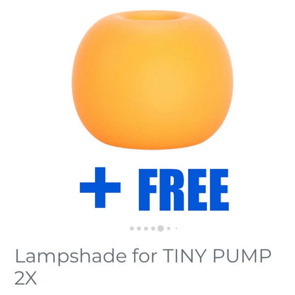 FLEXTAIL Tiny Pump 2X Portable Air Pump W/Case & Lampshade