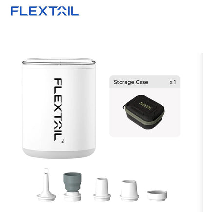 FLEXTAIL Tiny Pump 2X Portable Air Pump W/Case & Lampshade