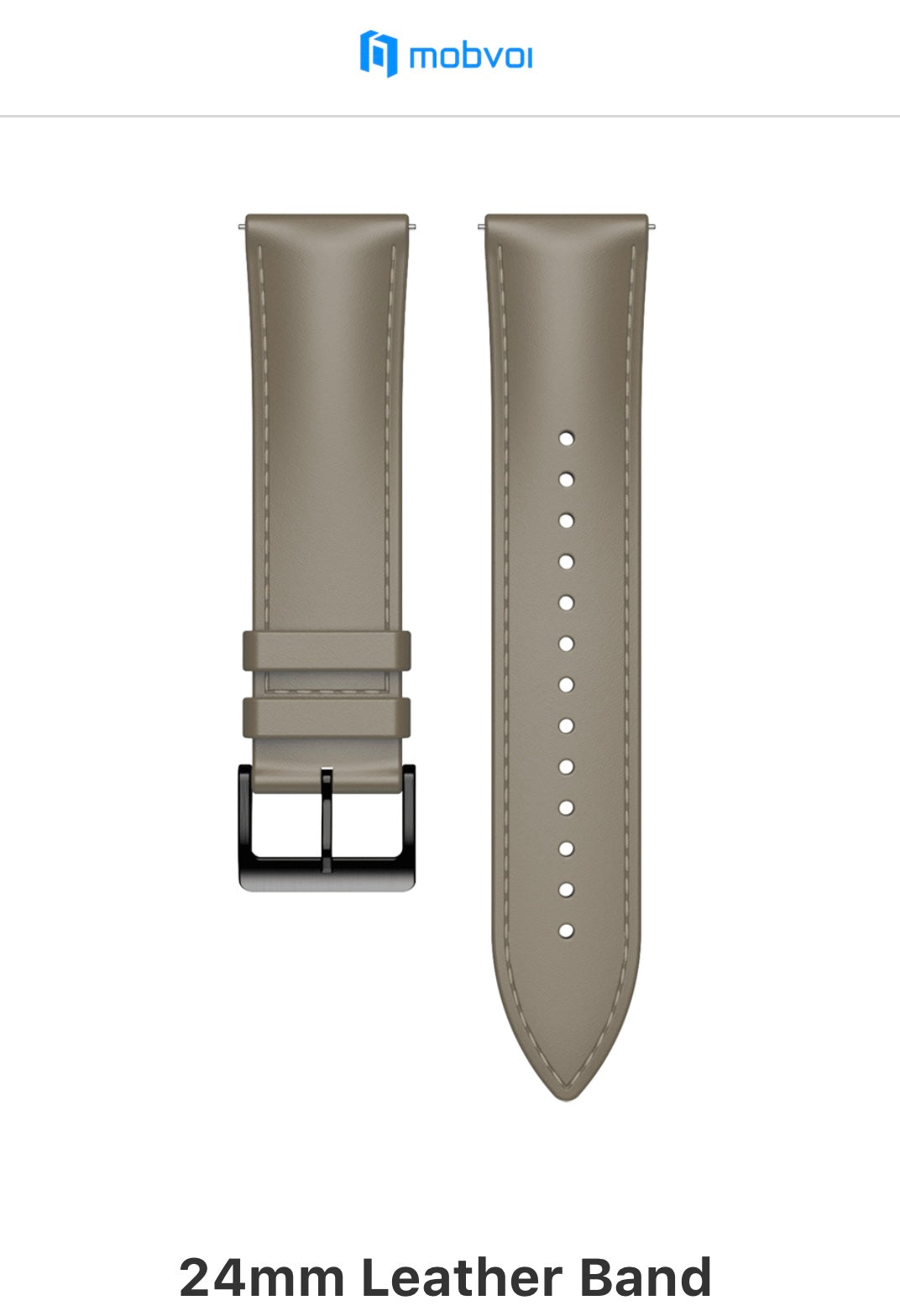 Mobvoi TicWatch 24mm Leather Watch Band