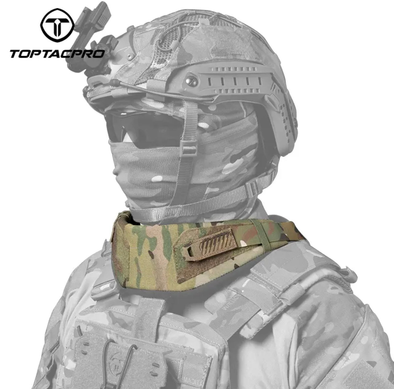 TOPTACPRO Tactical Neck Protector Thickened Neck Guards