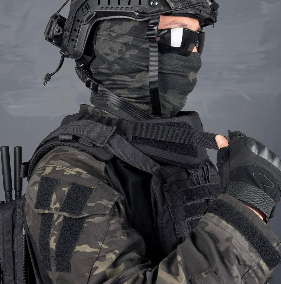 TOPTACPRO Tactical Neck Protector Thickened Neck Guards