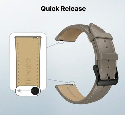 Mobvoi TicWatch 24mm Leather Watch Band