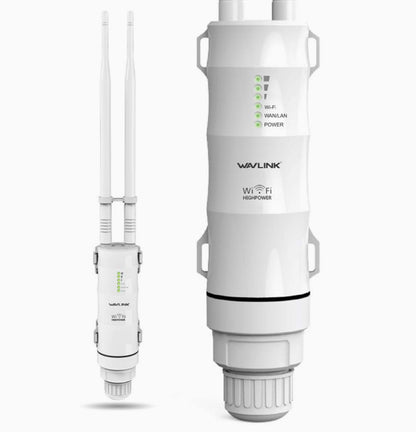 WAVLINK AC600 Dual Band Outdoor Wi-Fi Range Extender W/2*Antenna