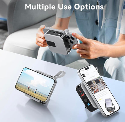 HEYMIX 10000mAh 20W 4-in-1 Power Bank Travel Charger