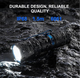 WUBEN T4 Flashlight EDC+AP50 Flashlight Ring Set