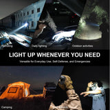 WUBEN T4 Flashlight EDC+AP50 Flashlight Ring Set
