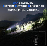 WUBEN T4 Flashlight EDC+AP50 Flashlight Ring Set