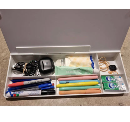 WFH Desktop Whiteboard + Storage W/2*Markers