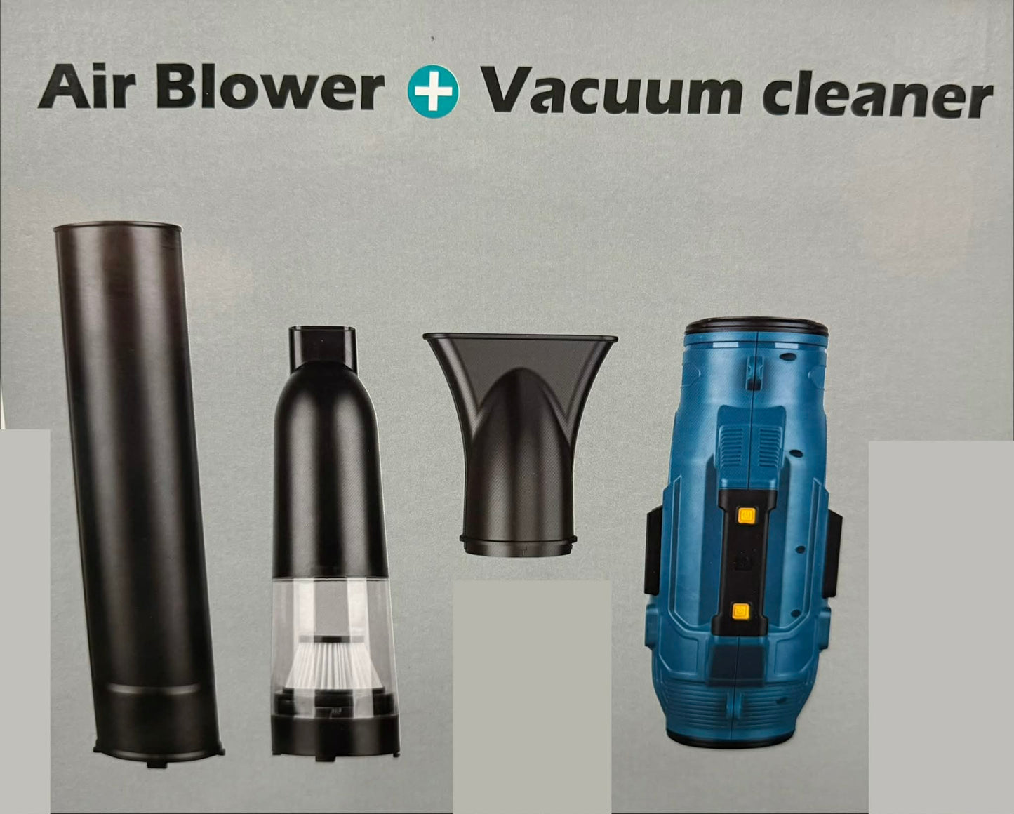 2-in-1 Air Blower + Vacuum Cleaner 2 Battery Slot SKIN ONLY | MAKITA