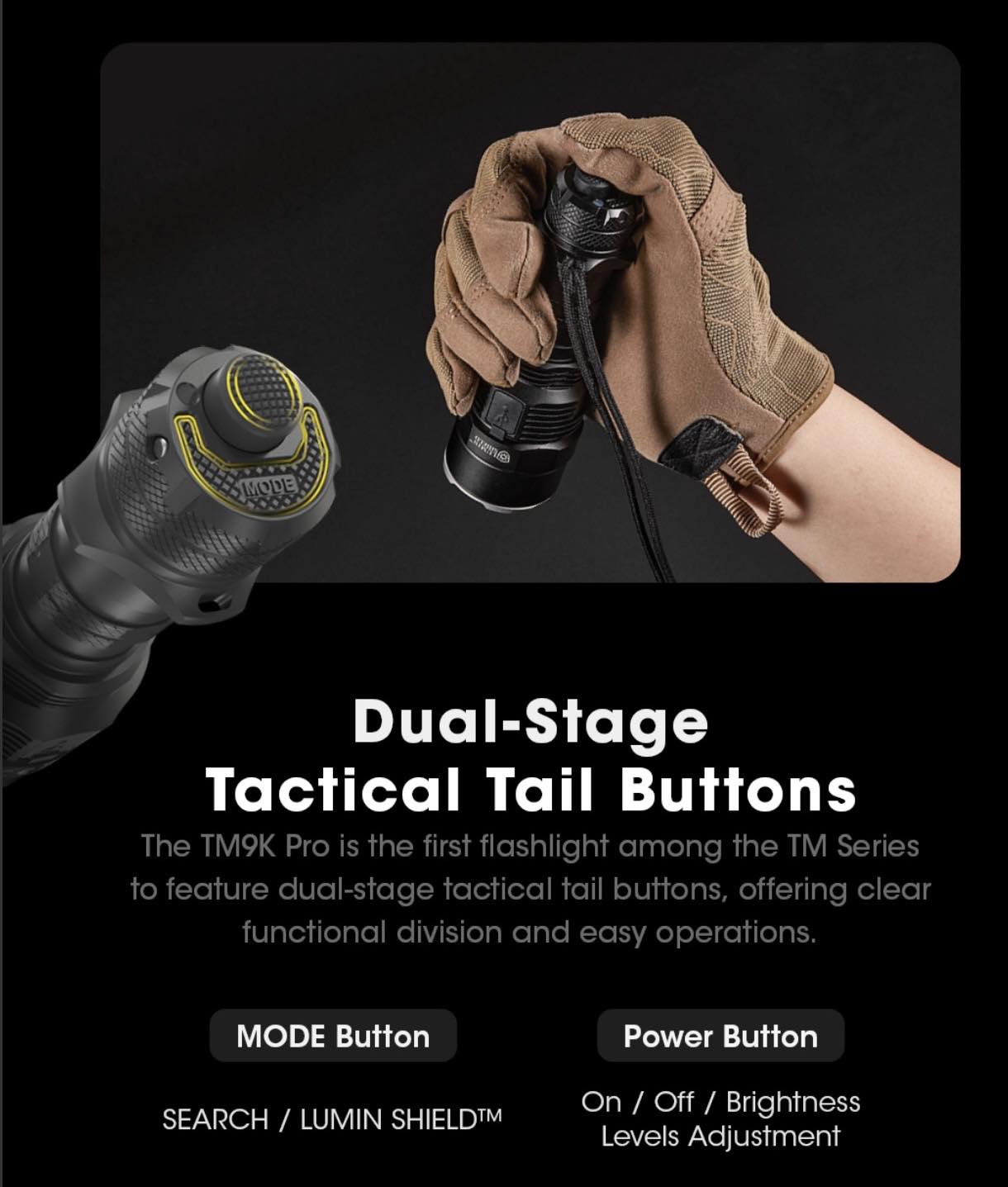 NITECORE TM9K Pro Tactical Flashlight