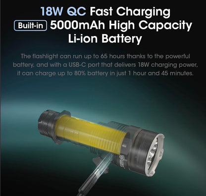 NITECORE TM9K Pro Tactical Flashlight