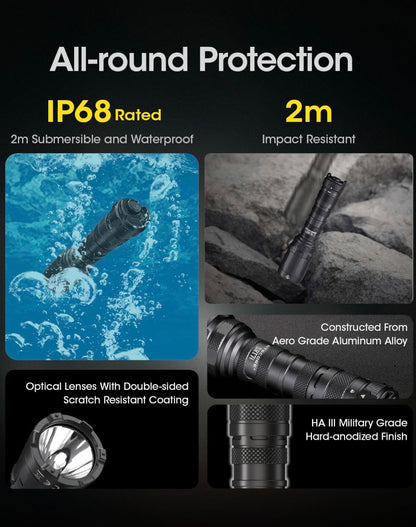 NITECORE SRT7i SmartRing Tactical Flashlight