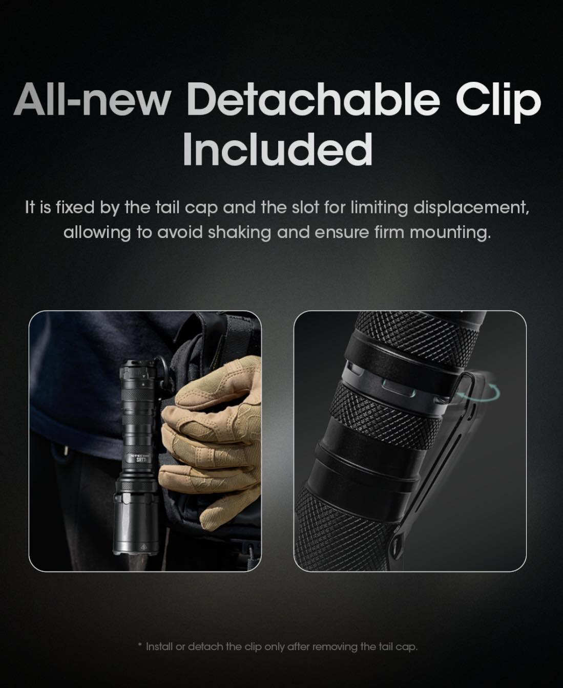 NITECORE SRT7i SmartRing Tactical Flashlight