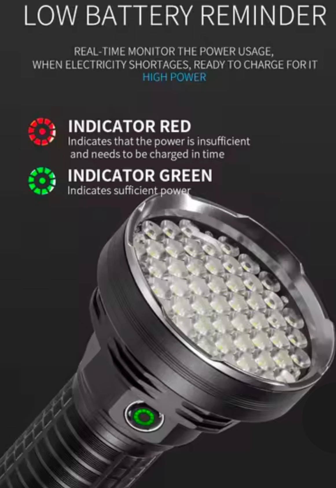 High Brightness Flashlight | W5203-1-2 | Big
