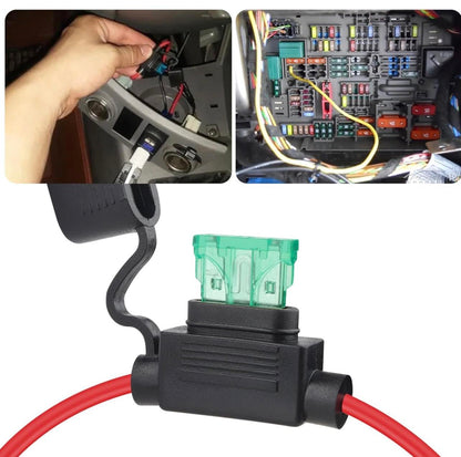 5Pack 12 AWG ATC/ATO Inline Fuse Holder