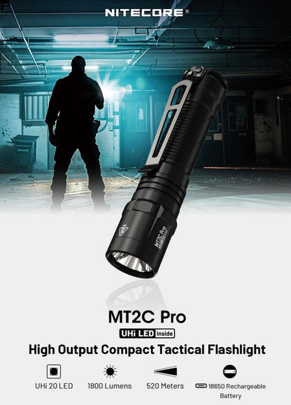 NITECORE MT2C Pro Compact Rechargeable Flashlight