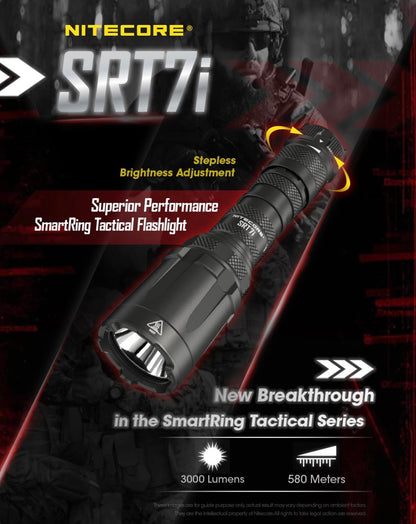 NITECORE SRT7i SmartRing Tactical Flashlight