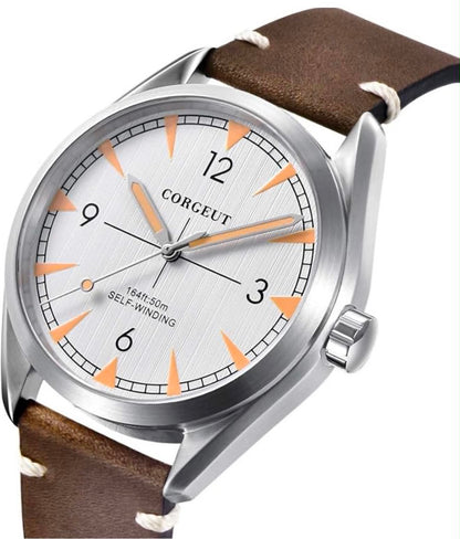 CORGEUT 6010A Japanese Mechanical Automatic Watch - 41mm
