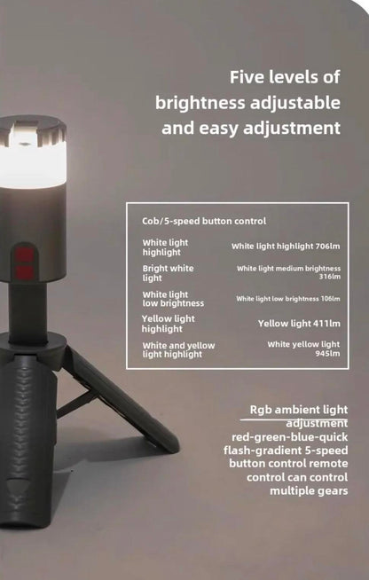 Optimus Prime Telescopic Light + RGB Color Atmosphere W/Remote