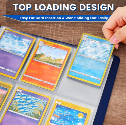 540 Pockets Gaming Card Sleeves Binder A4 Sheets